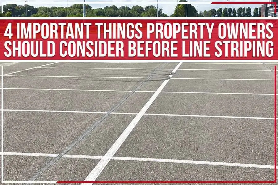 effective parking lot line striping