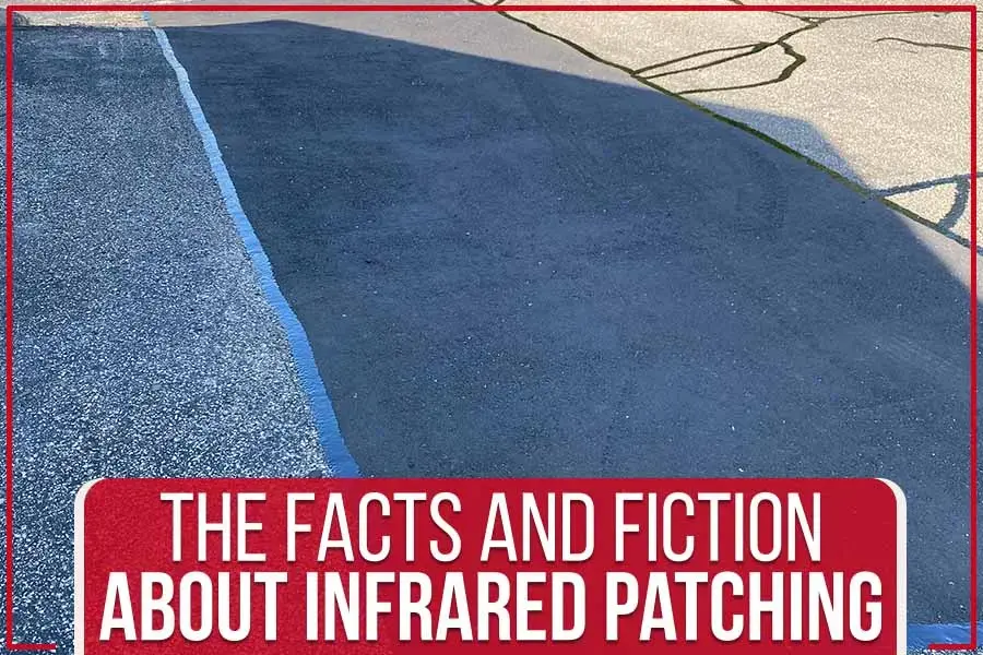 infrared patching for asphalt repair