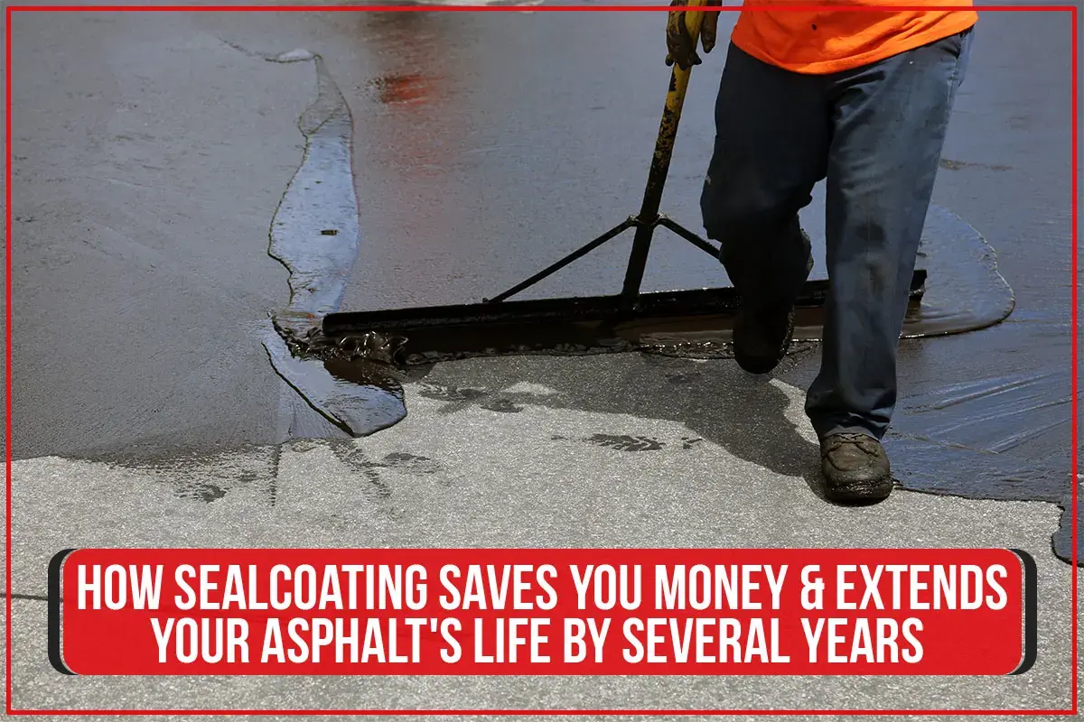 Doctor Asphalt sealcoating to extend the life of asphalt